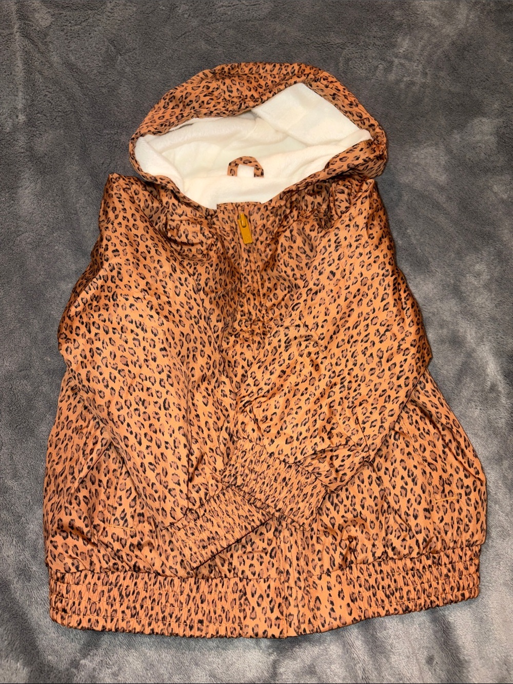 GAP Kids Leopard Hooded Jacket